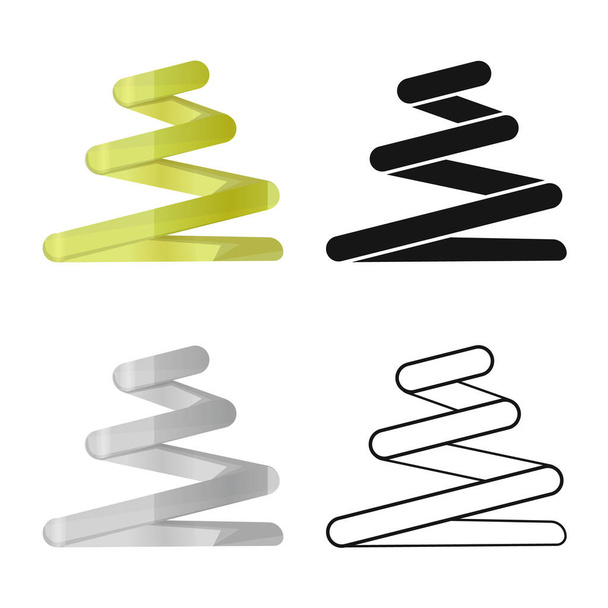 Illustration vectorielle de bobine et signe de détail. Élément Web de bobine et spirale symbole de stock pour la toile
. - Vecteur, image