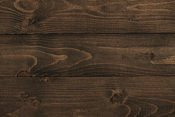 fundo de prancha de madeira escura natural, placas como um fundo abstrato com espaço vazio como um modelo, estrutura de madeira
 - Foto, Imagem