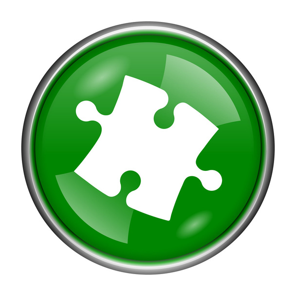 Puzzle piece icon - Photo, Image