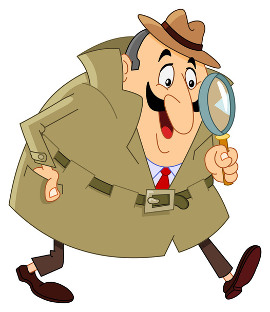 Detective - Vector, afbeelding
