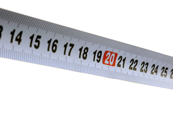 measuring tape on white background  - Photo, Image