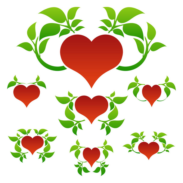 icona del cuore su sfondo bianco - Vettoriali, immagini