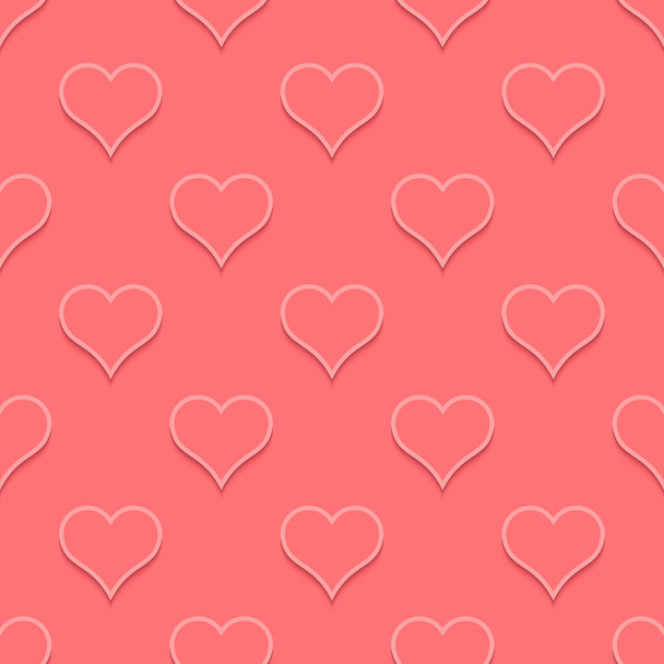 Abstract modern background with hearts - Foto, Imagem