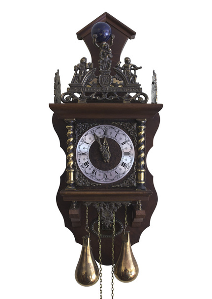 The Picture Shows A Pendulum Clock - Photo, Image
