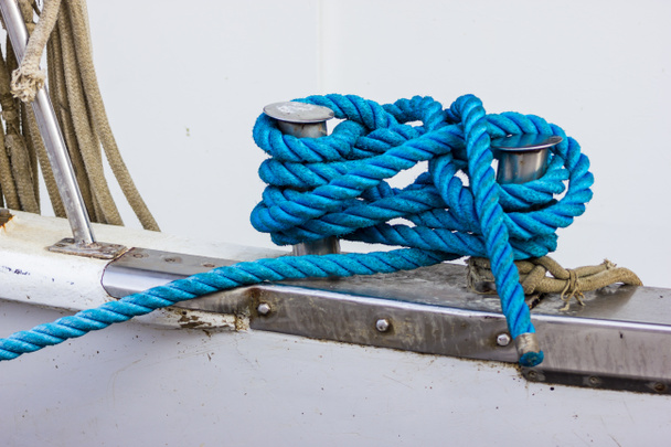provazy a námořních uzlů - Fotografie, Obrázek