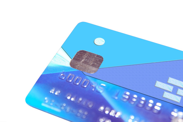 φαλκιδεύεται τραπεζίτες κάρτα - Φωτογραφία, εικόνα