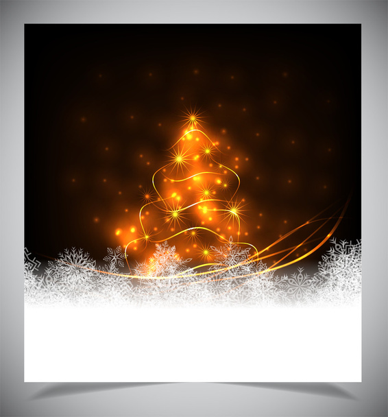Árbol de Navidad abstracto moderno, eps 10
 - Vector, imagen