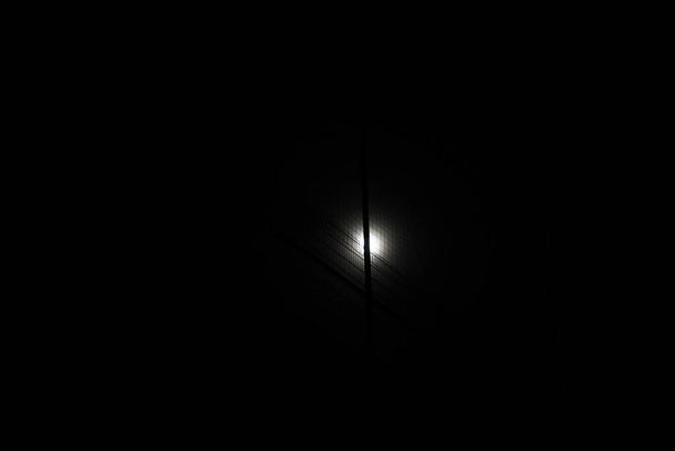 vista de la luna por la noche - Foto, imagen