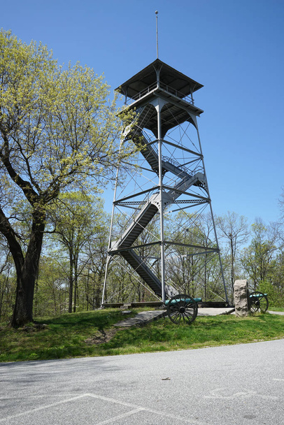 Culps Hill Observation Tower in Gettysburg Pennsylvania. - Photo, Image