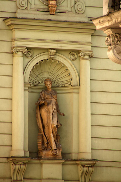 Arquitectura monumental en el casco antiguo de Praga
 - Foto, Imagen
