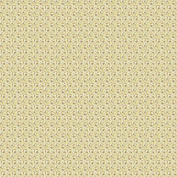 Golden pattern thai σχέδιο σε στυλ μεταξιού για εκτύπωση, ύφασμα ή ύφασμα. Γραμμή Thai αδιάλειπτη μοτίβο χρυσό σε ένα μπεζ φόντο. Παραδοσιακή Ταϊλάνδη χρυσό φόντο και την υφή με πλέγμα. - Διάνυσμα, εικόνα
