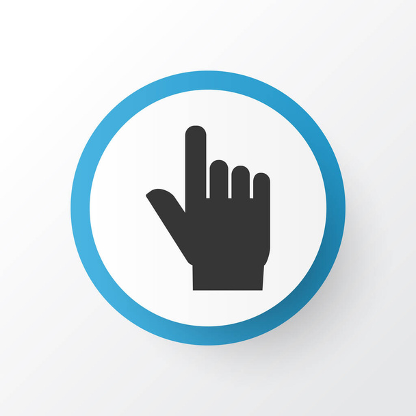 Symbole d'icône de curseur main. Élément gestuel isolé de qualité supérieure dans un style tendance
. - Photo, image