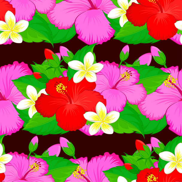 Χρώμα απρόσκοπτη floral διάνυσμα  - Διάνυσμα, εικόνα