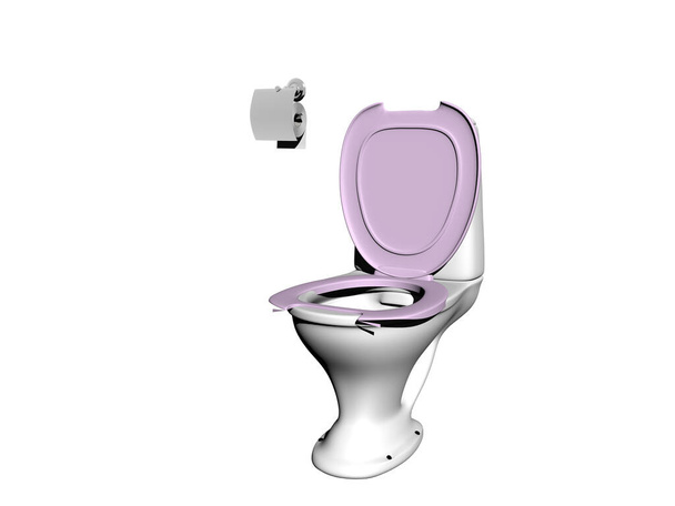 Toilet with seat and cistern - Photo, Image
