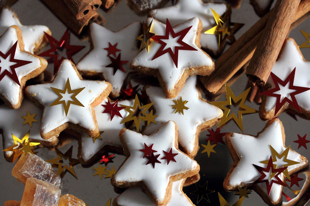 Christmas cookies - stars - Photo, Image