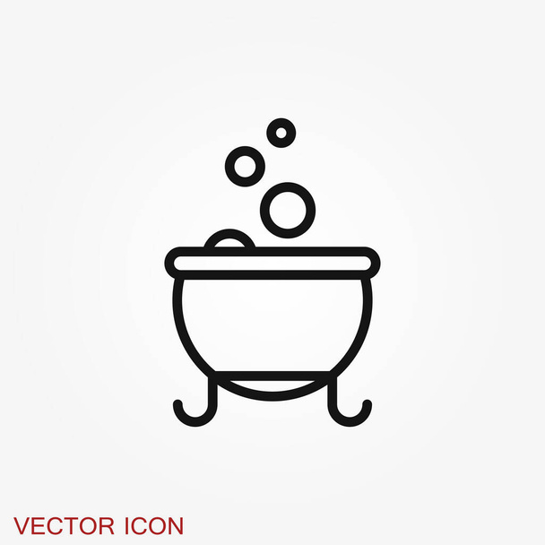 Soap icon, cleaning symbol isolated on background. - Vector, Image