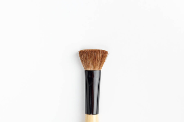 Makeup brush on a white background - 写真・画像