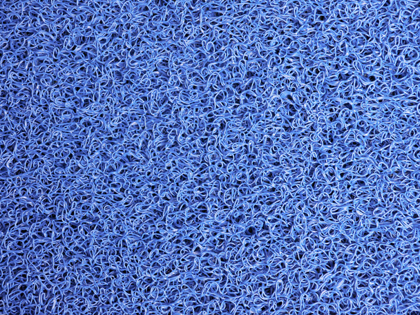Blue door mat . - Photo, Image