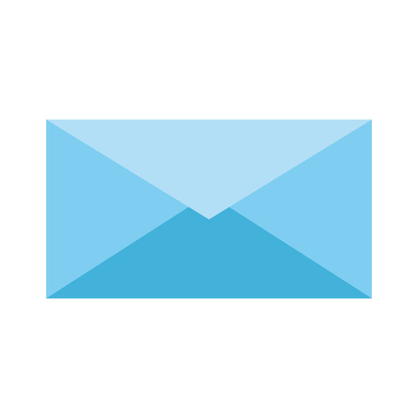 envelope mail letter message isolated icon design - Vector, Image