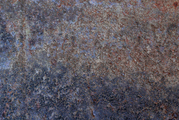 Steel walkway mats sprayed red rust.Iron surface rust - Fotoğraf, Görsel