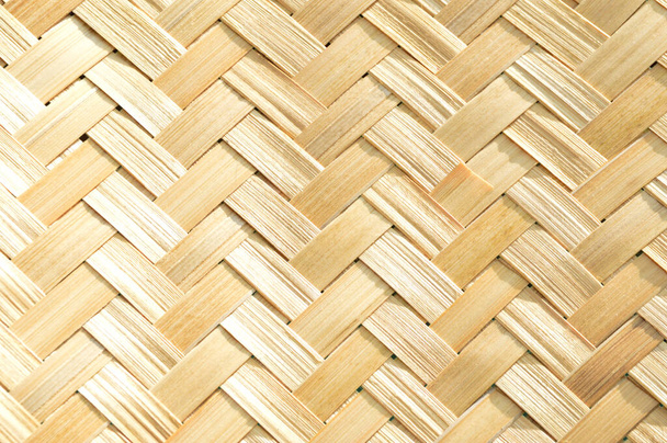 artesanato tradicional tecer estilo tailandês padrão natureza fundo textura vime superfície para móveis material - Foto, Imagem