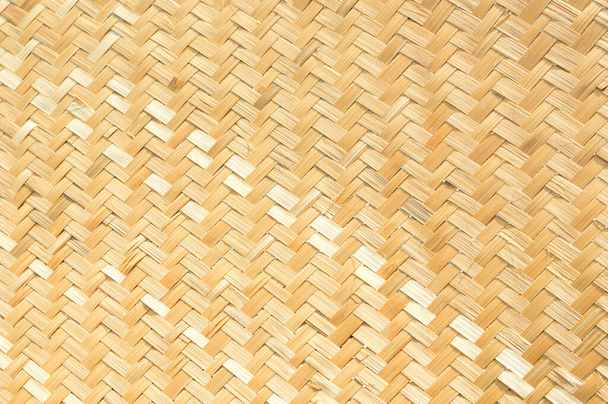 Traditional handcraft weave nature texture background used for furniture material. - Photo, Image