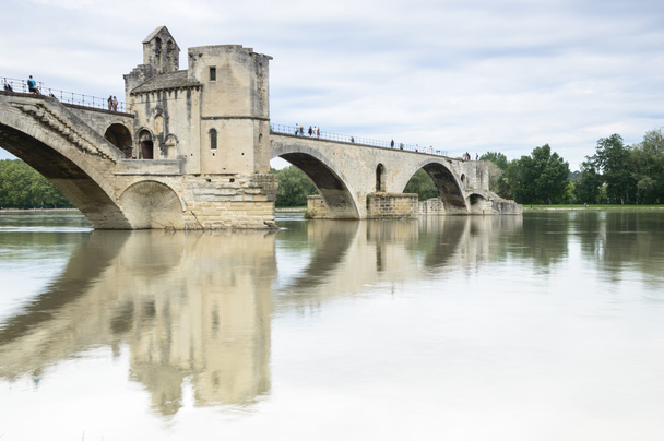 słynny most w avignon, Francja - Zdjęcie, obraz