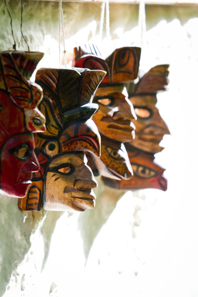 maski Ameryki Środkowej - Zdjęcie, obraz
