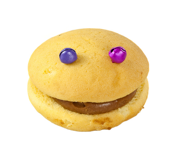 sponge cake with eyes - Photo, Image