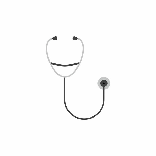 Stethoscope icon. Vector design isolated on white background. - Vector, Image