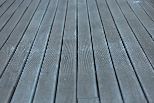 Detailed view at the exterior deck pavement, background material texture... - Photo, Image
