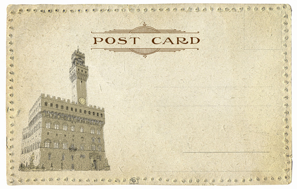 Old postcard - Valokuva, kuva