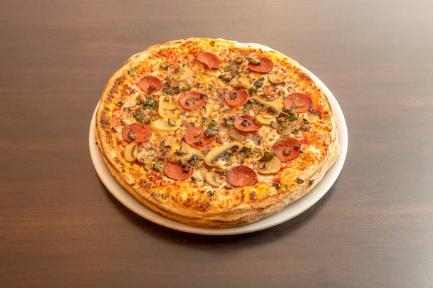 Freshly baked pizza image - Photo, Image
