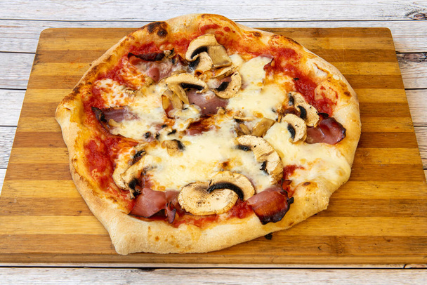 Pizza made with the best ingredients - Photo, image