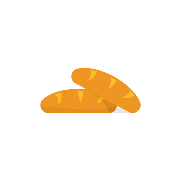 Bread or bun icon. Food logo. Vector eps 10 - Vector, Image