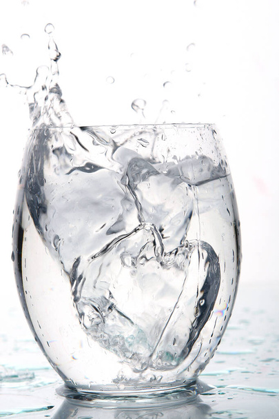 Splash Water Drink háttér - Fotó, kép