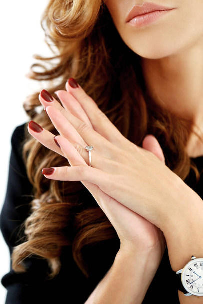 Güzel, yumuşak kadın elleri - Fotoğraf, Görsel