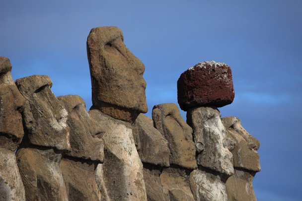 Velikonoční ostrov moai socha - Fotografie, Obrázek