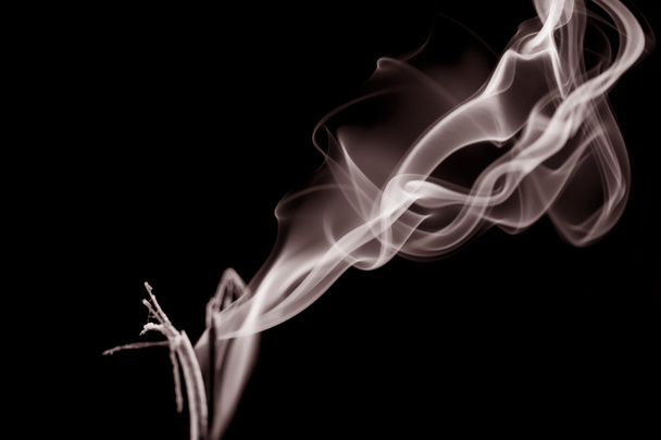 Brown smoke shapes - Fotó, kép