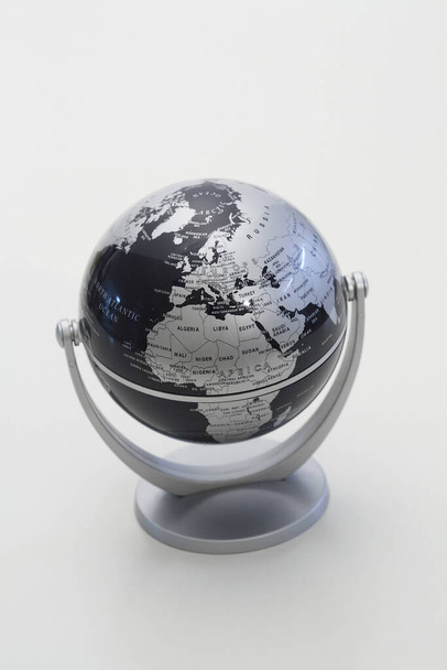 earth globe on white background  - Zdjęcie, obraz