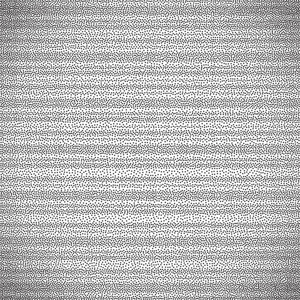 Fondo blanco y negro punteado abstracto
 - Vector, imagen