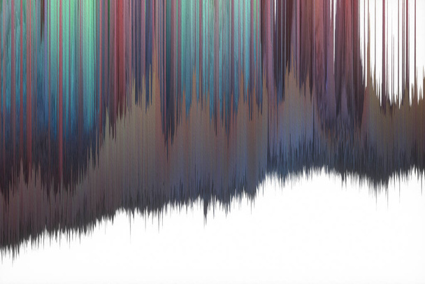 Patrón colorido del diseño del pigmento del gradiente, representación 3d. Dibujo digital informático
. - Foto, imagen
