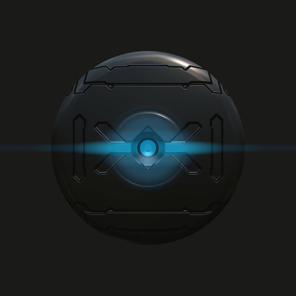  Робот глаз scifi камеры безопасности
 - Фото, изображение