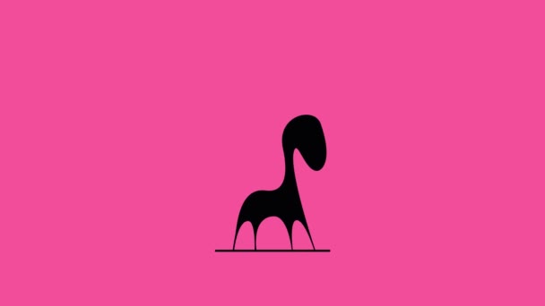 Het uiterlijk van het logo van het dierenriemteken Ram. - Video