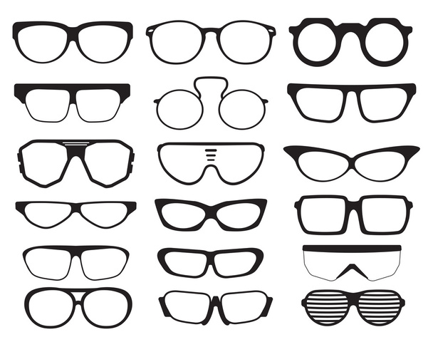 Patrón de gafas sin costura
 - Vector, Imagen