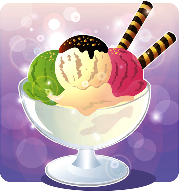 Ilustração do ícone da sobremesa
 - Vetor, Imagem