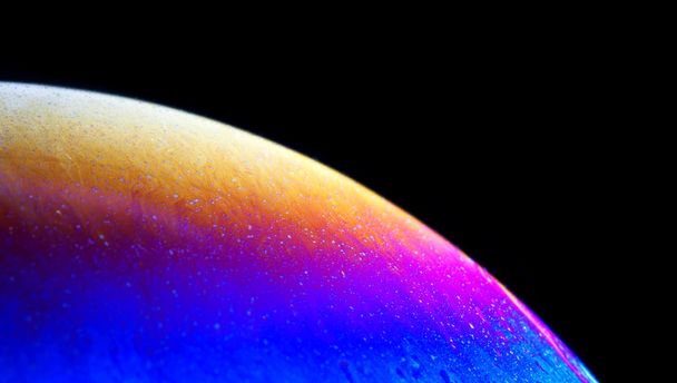 Abstract planet colorful background close up - 写真・画像