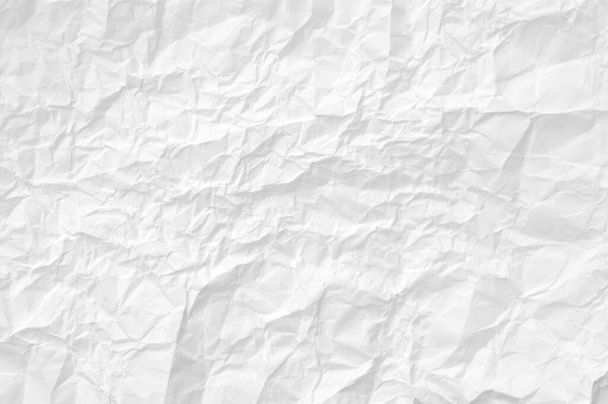 Λευκό τσαλακωμένο φόντο χαρτιού. - Φωτογραφία, εικόνα