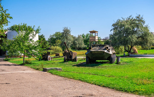 Памятник катакомбам и музей партизанской славы в деревне Нерубайское близ Одессы, Украина - Фото, изображение