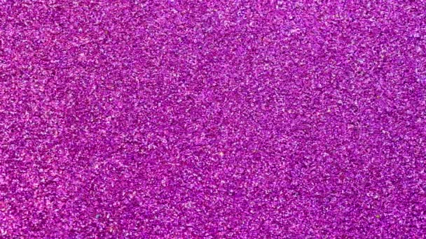 bright and glittery PURPLE color background with reflections that shimmering bright spots - Footage, Video